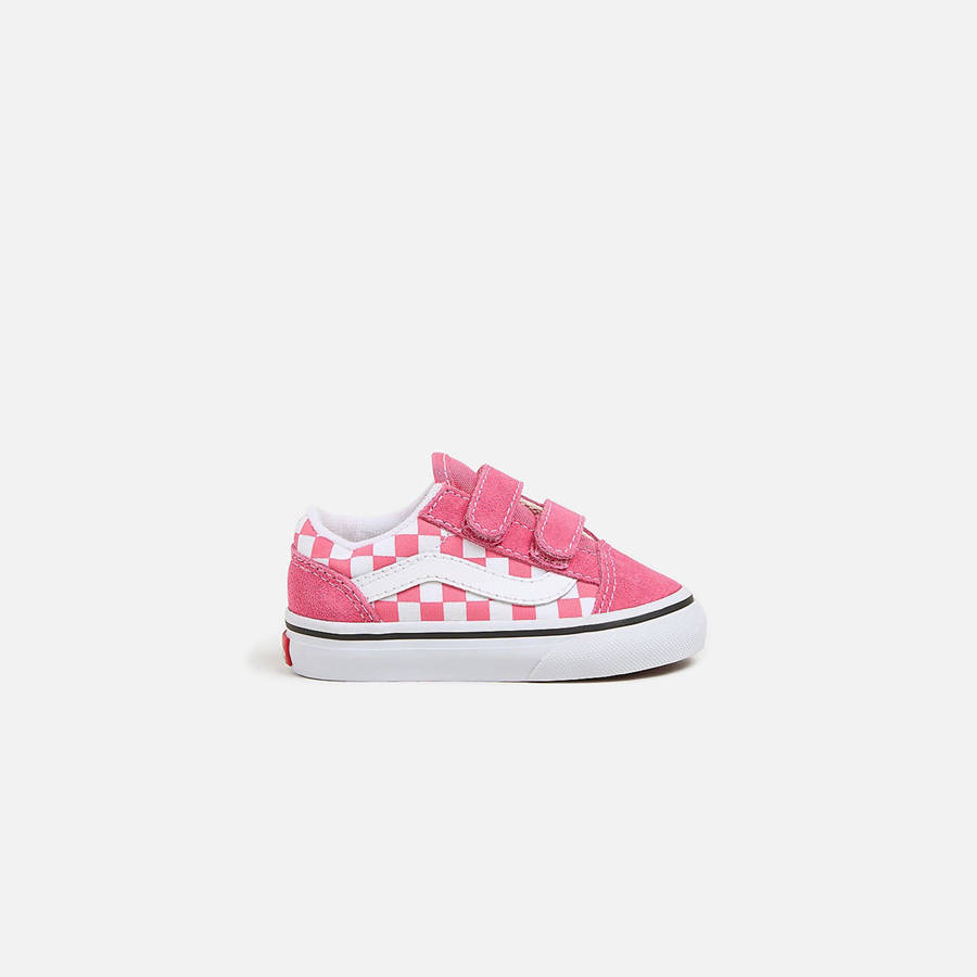 Pink Kids' Kith VANS TD Old Skool V Crib Sneakers | 8326-EPVNS