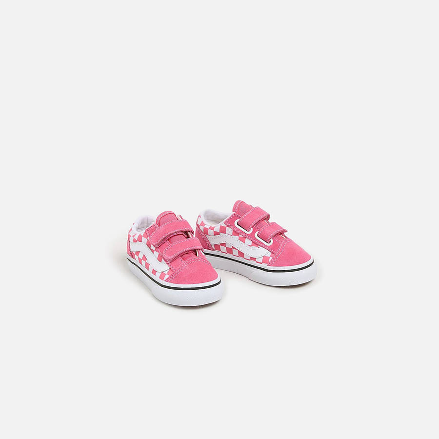 Pink Kids' Kith VANS TD Old Skool V Crib Sneakers | 8326-EPVNS