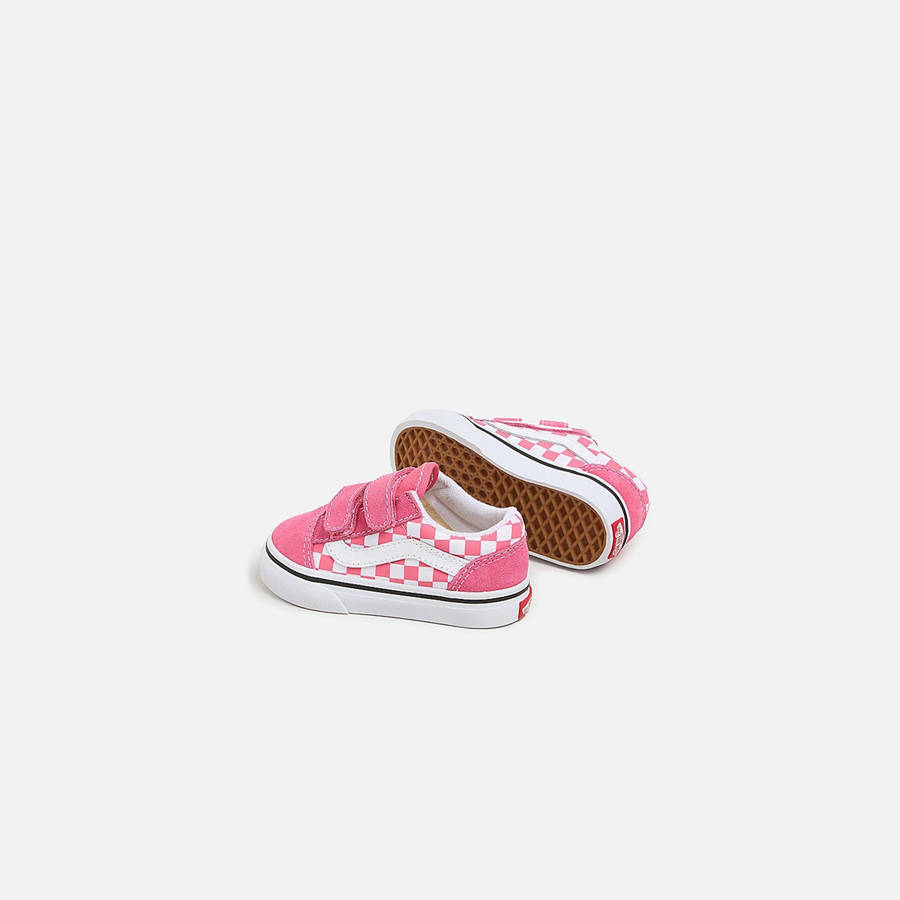 Pink Kids' Kith VANS TD Old Skool V Crib Sneakers | 8326-EPVNS