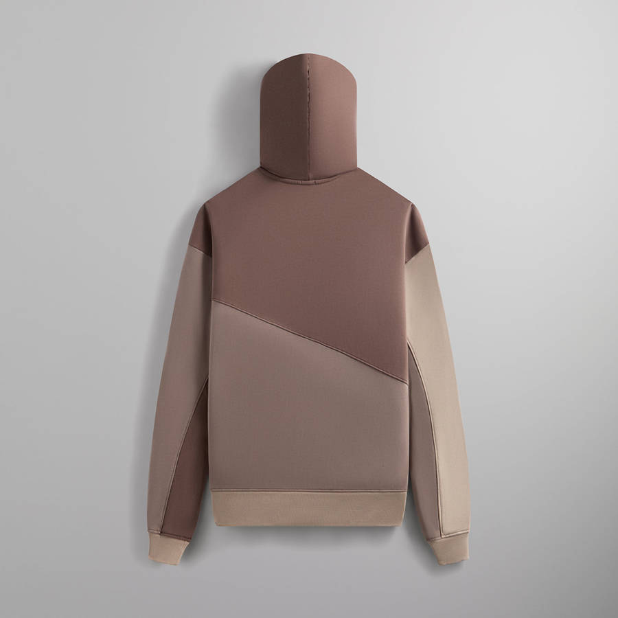 Pink Men Kith Color-Blocked Madison Hoodie | 5893-BSXYW