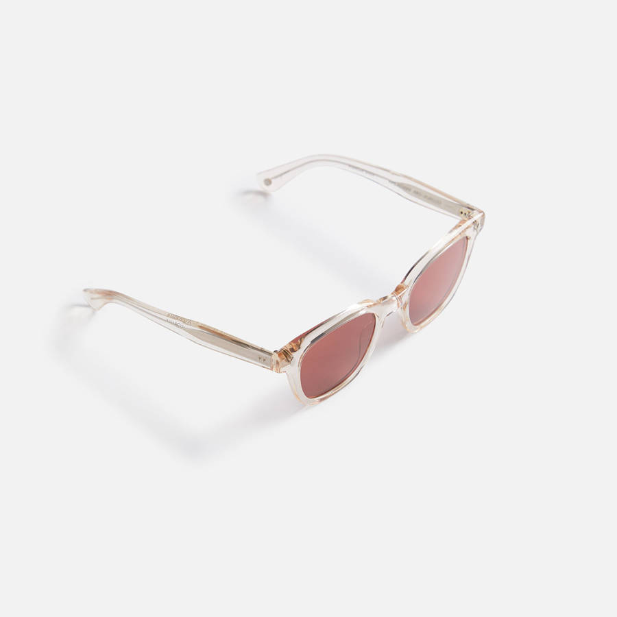 Pink Men Kith Garrett Leight Vgarrett Leight Broadway Sunglass Sunglasses | 2810-HDLXK