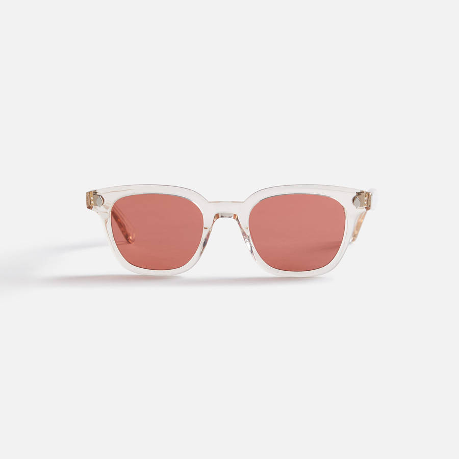 Pink Men Kith Garrett Leight Vgarrett Leight Broadway Sunglass Sunglasses | 2810-HDLXK