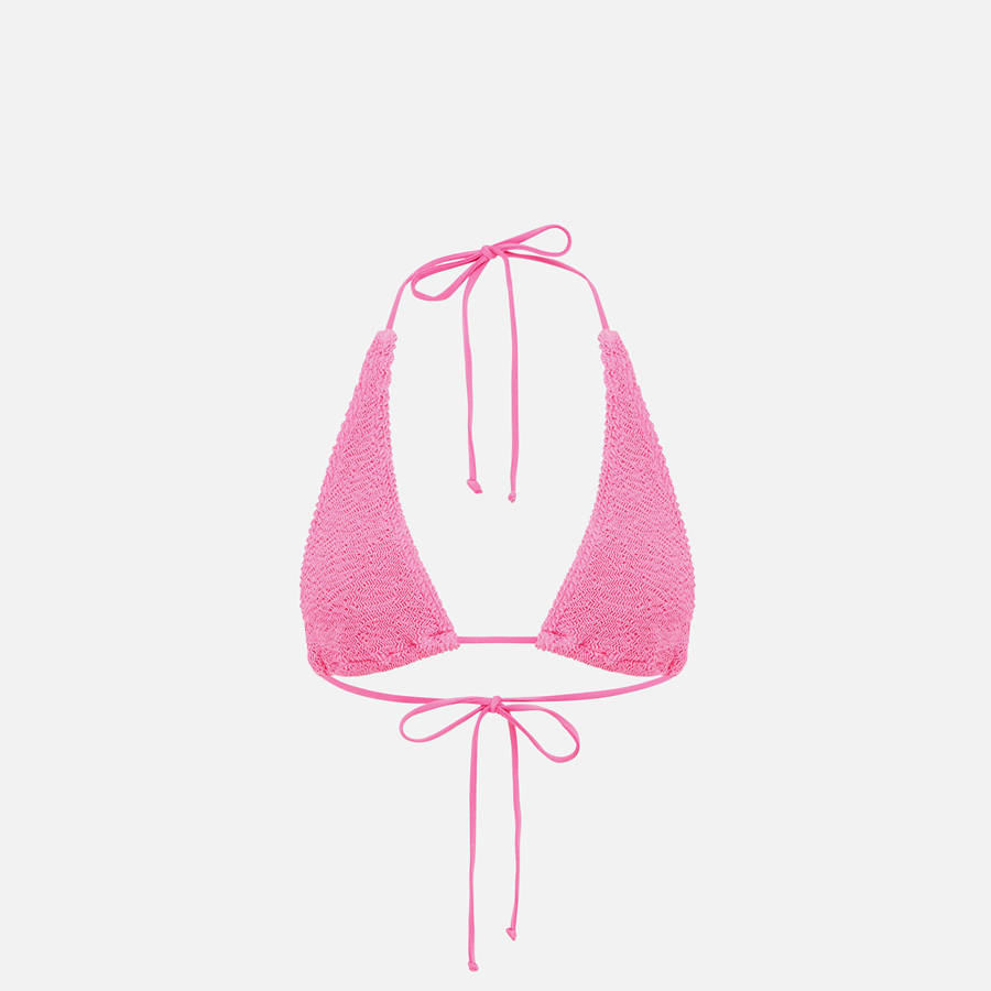 Pink Women Kith Bond-Eye Sofie Triangle Swim | 0852-BPJAD