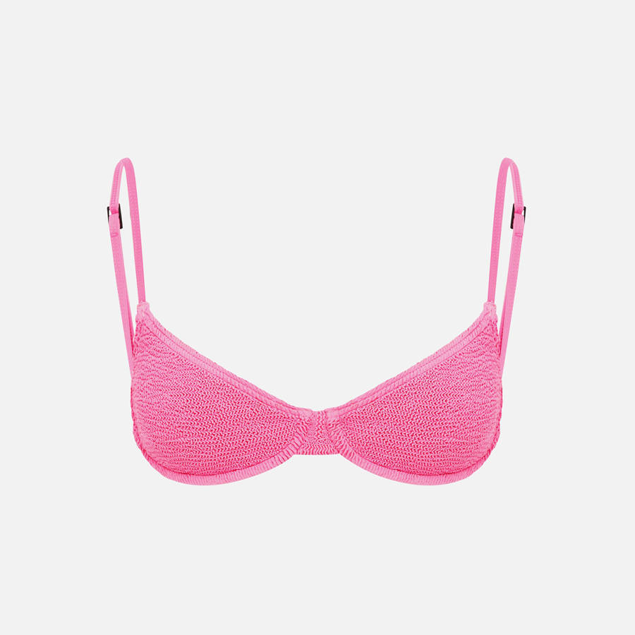 Pink Women Kith Bond Eye Gracie Balconette Swim | 7382-TWJBD