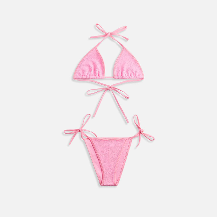 Pink Women Kith Hunza G Gina Bikini Swim | 4375-HFKTV
