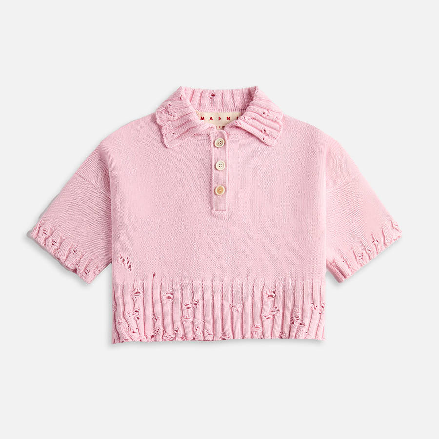 Pink Women Kith Marni Polo Shirts | 0293-IAGXD