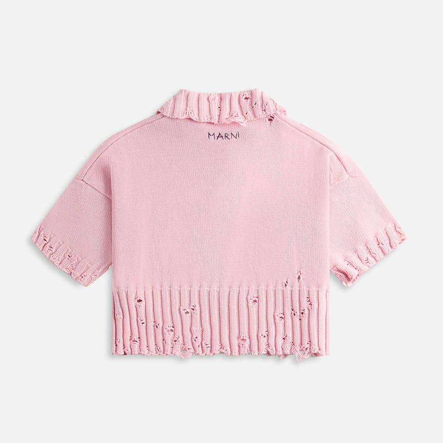 Pink Women Kith Marni Polo Shirts | 0293-IAGXD