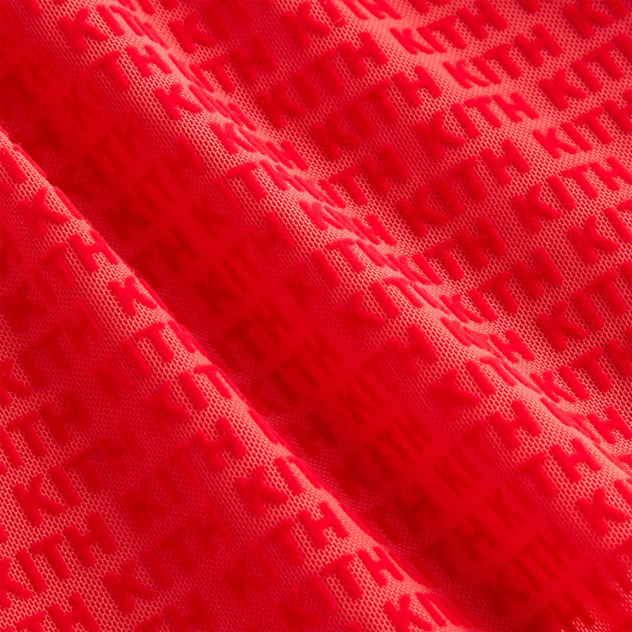 Pink Women Kith Mesh Tap Shorts | 1036-VTMGI