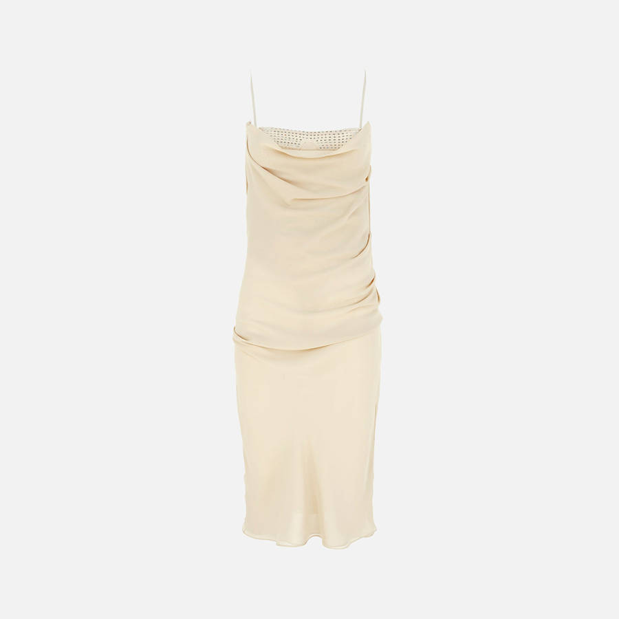 Pink Women Kith The Attico Midi Dress | 5742-GWVDH