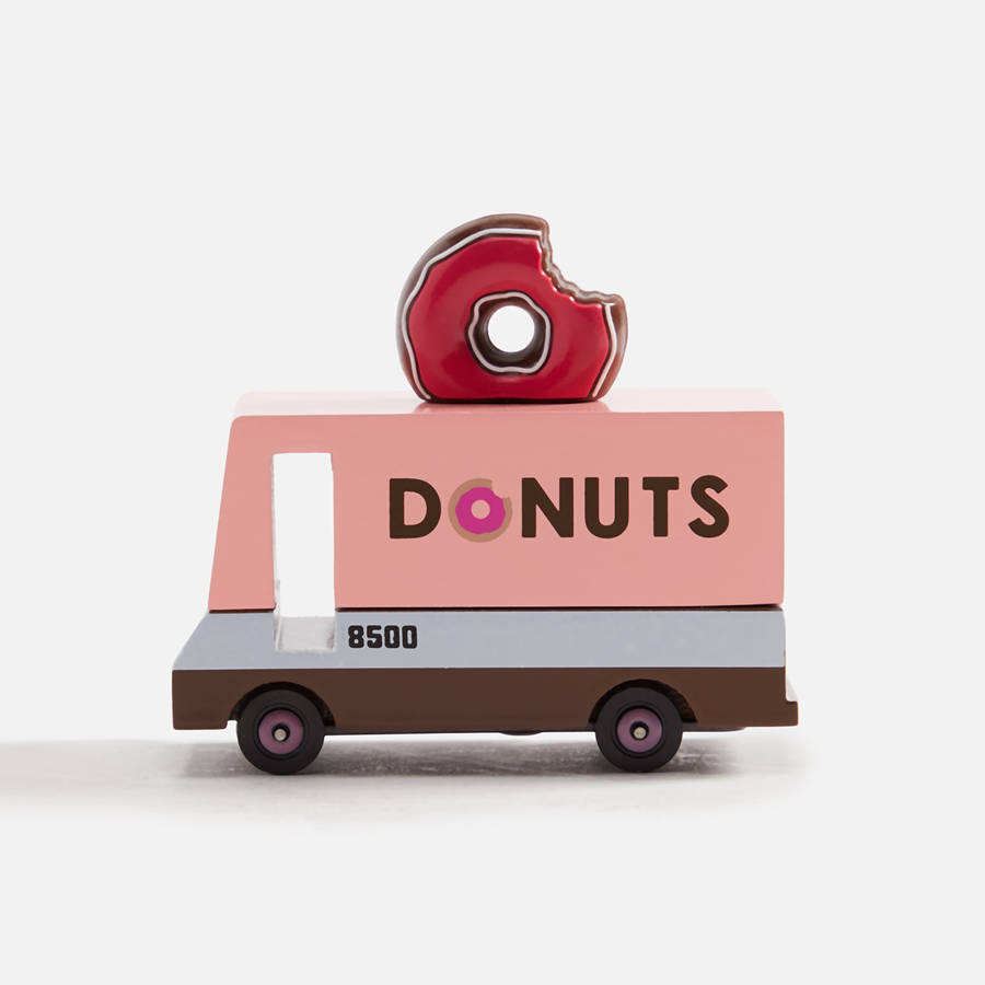 Pink / Grey / Brown Kids\' Kith Candylab Donut Van Toys | 4920-HLIDM