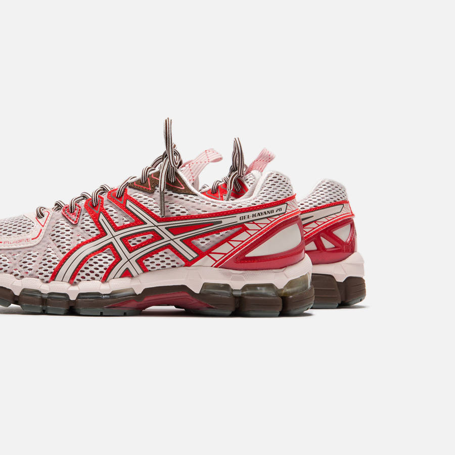 Pink / Red Men Kith ASICS UB9-S Gel-Kayano 20 Sneakers | 4539-CAJYN