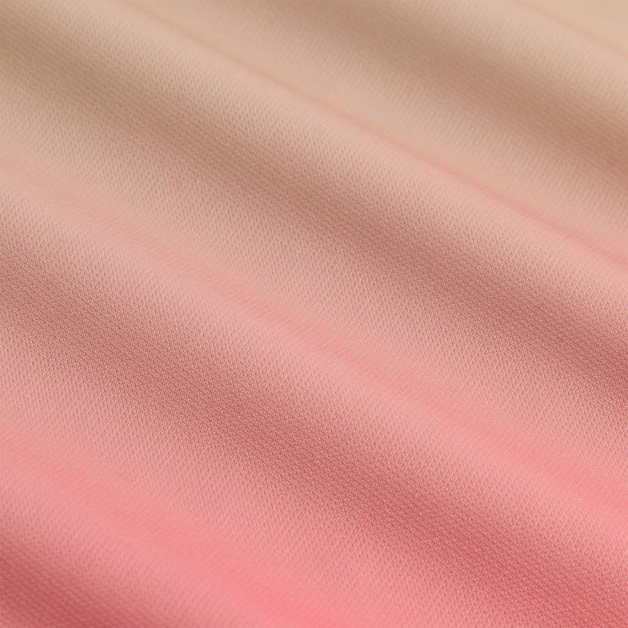 Pink / White Men Kith Gradient Edison Jersey T-Shirt | 6081-CEFAU