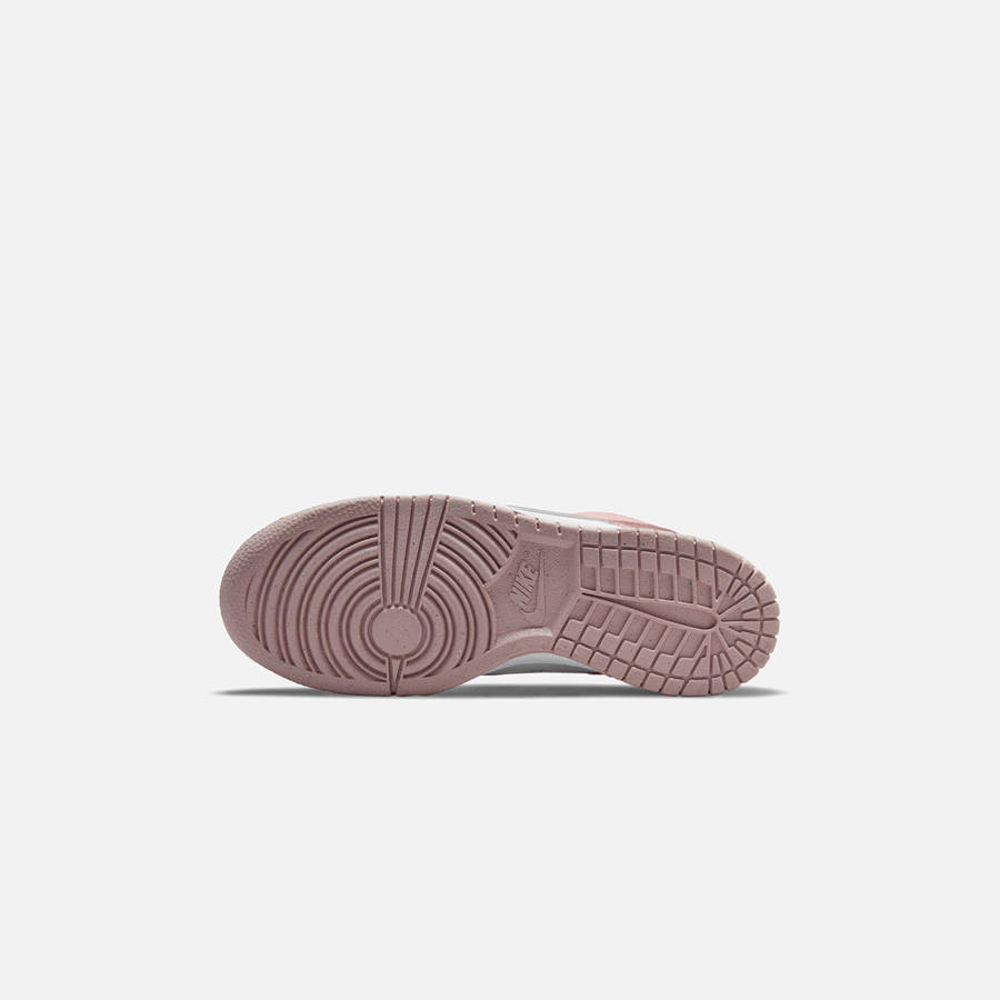 Pink / White / Burgundy Kids' Kith Nike GS Dunk Low Sneakers | 9486-RGUCS