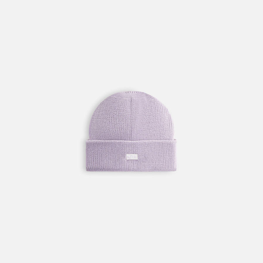 Purple Kids' Kith Classic Beanie Headwear | 4968-KEHLM