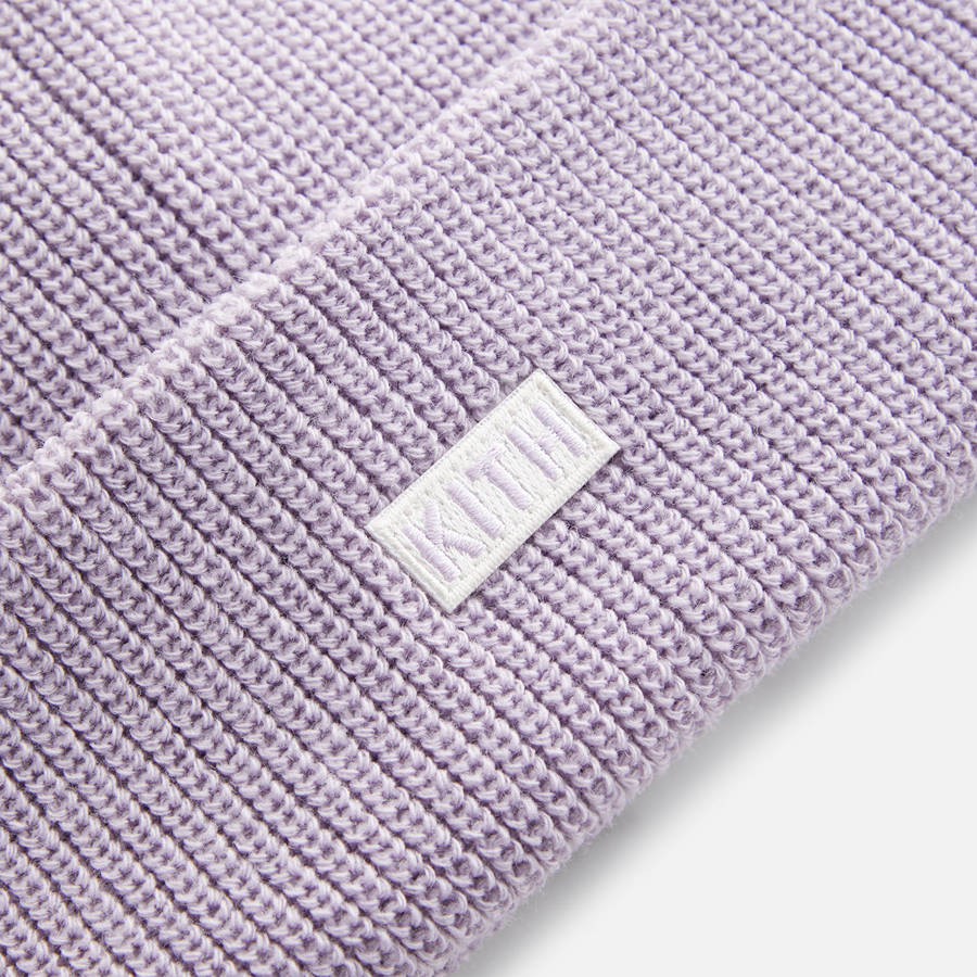 Purple Kids' Kith Classic Beanie Headwear | 4968-KEHLM