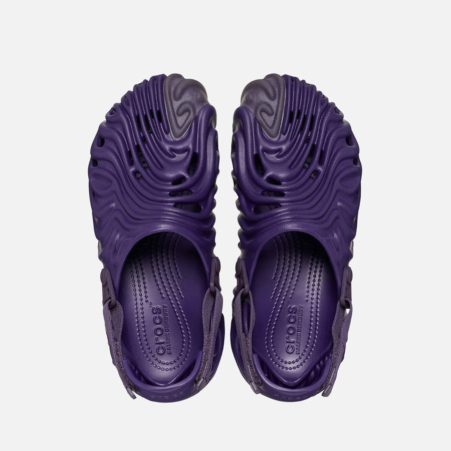 Purple Men Kith Crocs x Salehe Bembury Pollex Clog Sandals | 6859-YRPLW