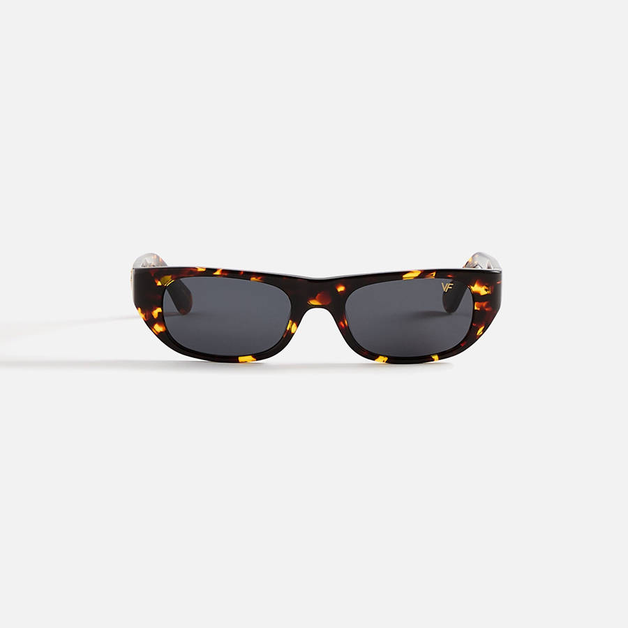 Purple Men Kith Vintage Frames Bowery Tortoise Brown Acetate Sunglasses | 0358-RDVQT
