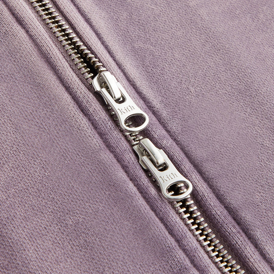 Purple Women Kith Tanner Sueded Hoodie Sweatshirts | 0192-WYHLO