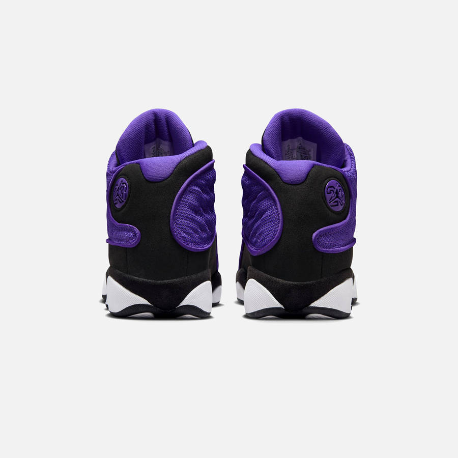 Purple / Black / White Kids' Kith Nike GS Air Jordan 13 Retro Sneakers | 2549-GWAFY