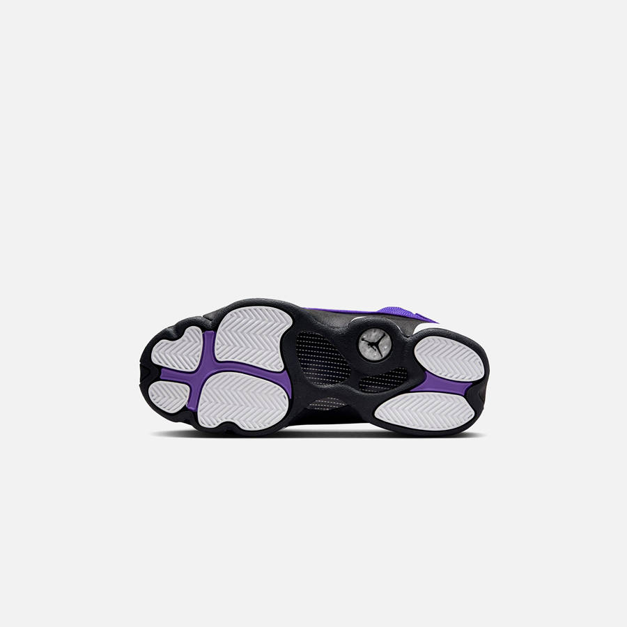 Purple / Black / White Kids' Kith Nike GS Air Jordan 13 Retro Sneakers | 2549-GWAFY