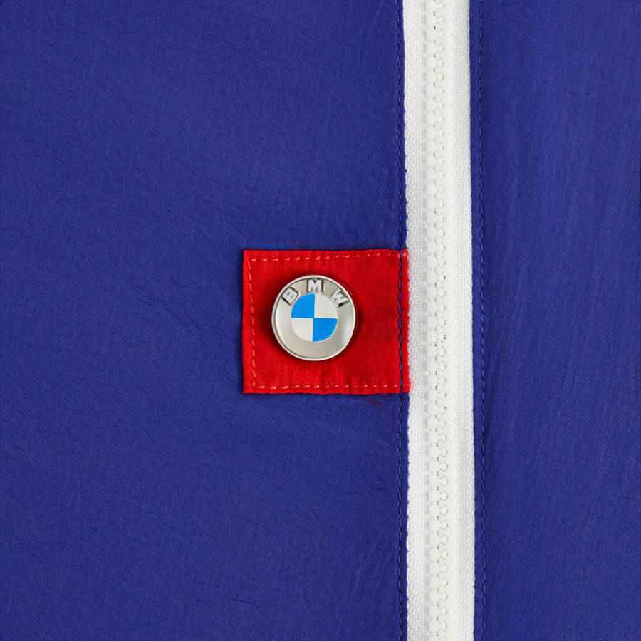 Purple / Black / White Men Kith for BMW Racing Track Jackets | 3278-ZOBJN