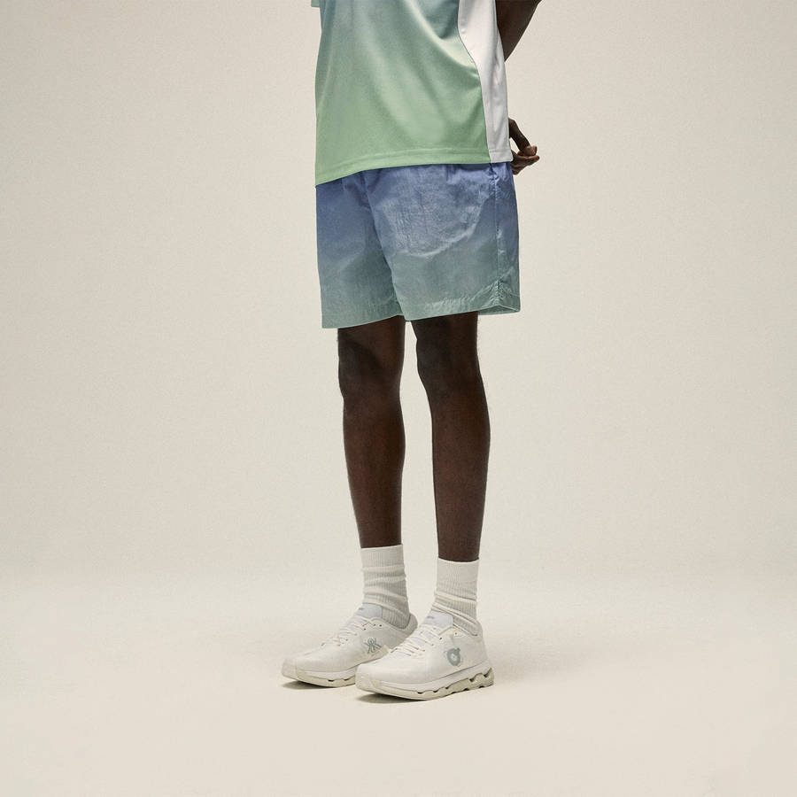 Purple / Blue Men Kith Tech Active Shorts | 4312-YDLOS