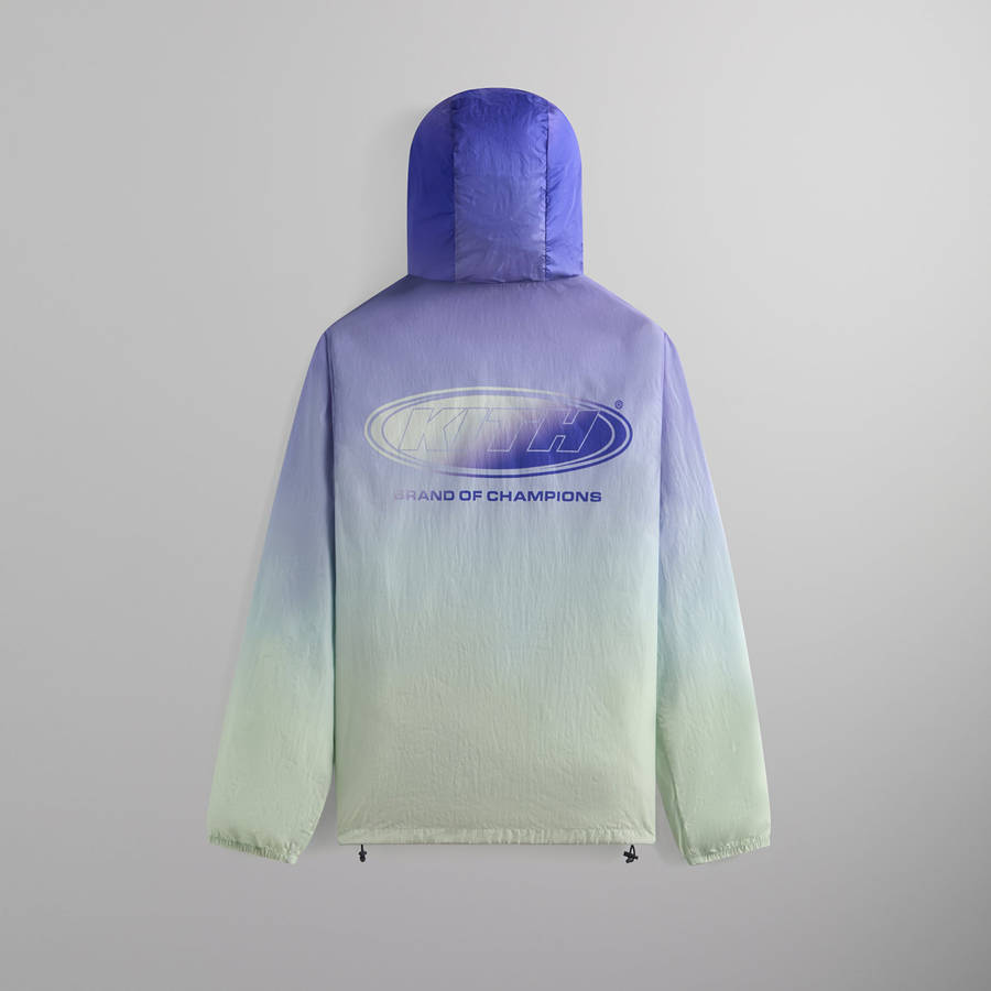 Purple / White Men Kith Damien Windbreaker Jackets | 0154-AXECH