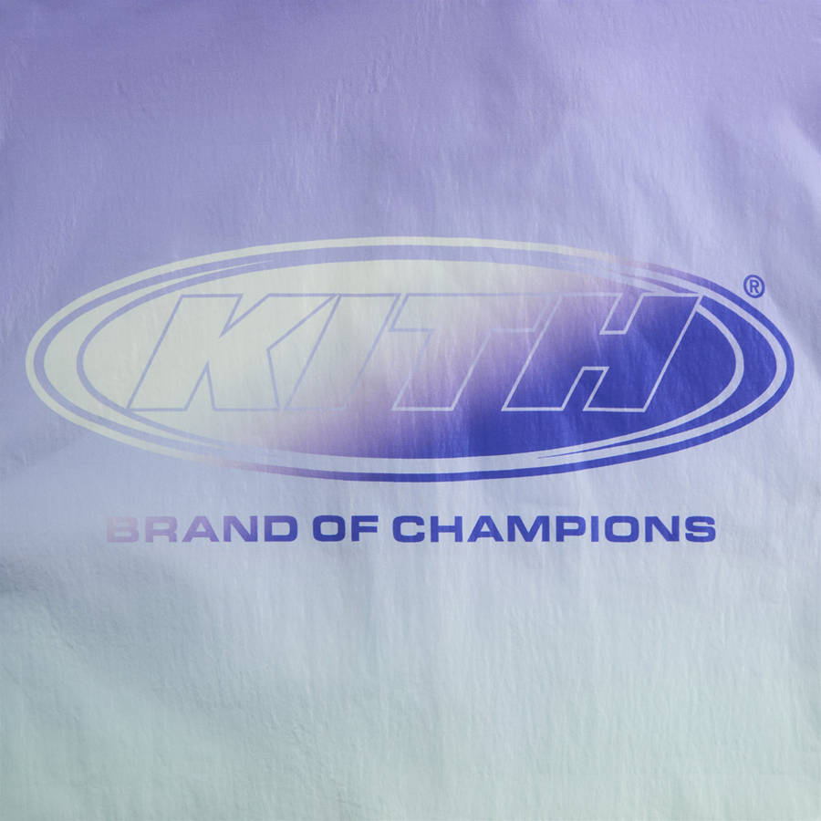 Purple / White Men Kith Damien Windbreaker Jackets | 0154-AXECH
