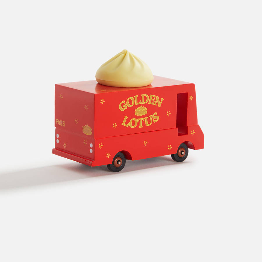 Red Kids' Kith Candylab Dumpling Van Toys | 0276-KGRVB