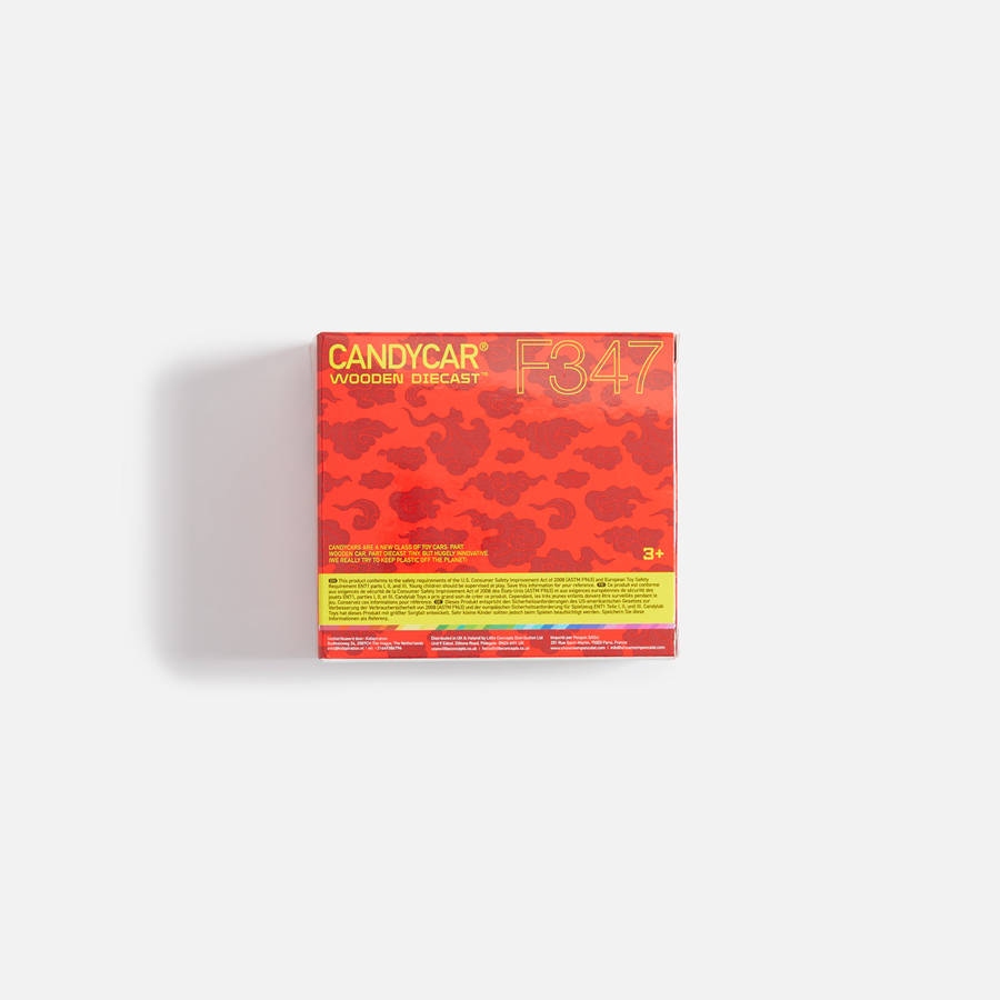 Red Kids' Kith Candylab Dumpling Van Toys | 0276-KGRVB