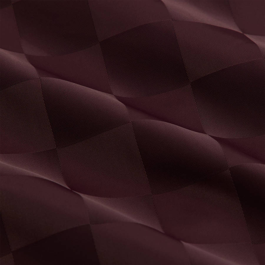 Red Men Kith Checkered Satin Reade Shirts | 5270-KBOWQ