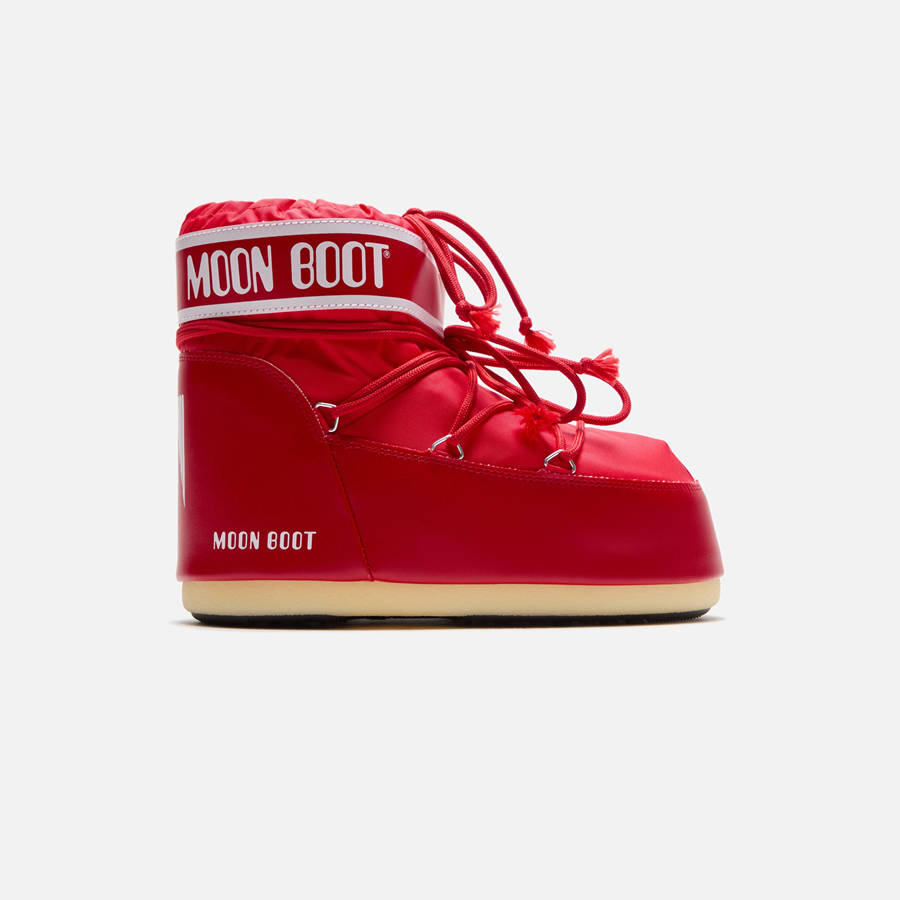 Red Men Kith Moons Icon Low Boots | 3786-QGNWY
