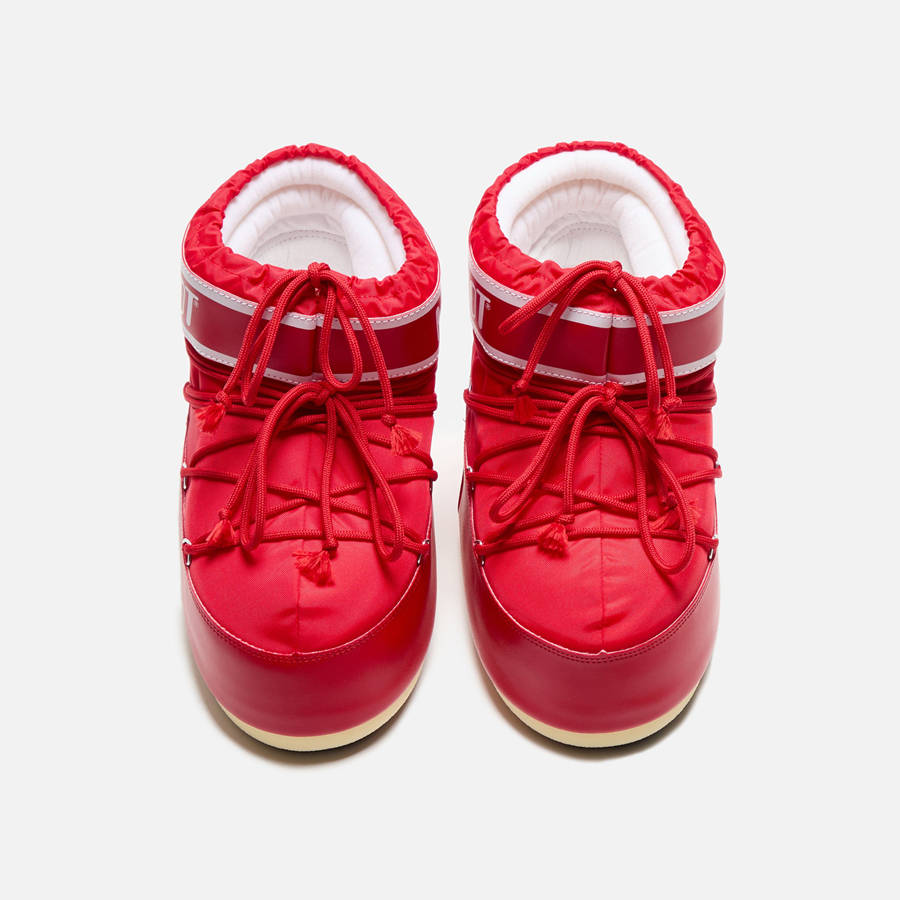Red Men Kith Moons Icon Low Boots | 3786-QGNWY