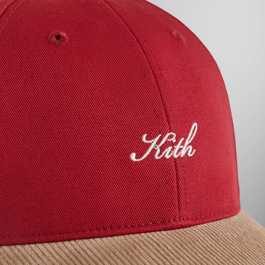 Red Men Kith Two Tone Script Aaron Cap | 8145-ALIRN