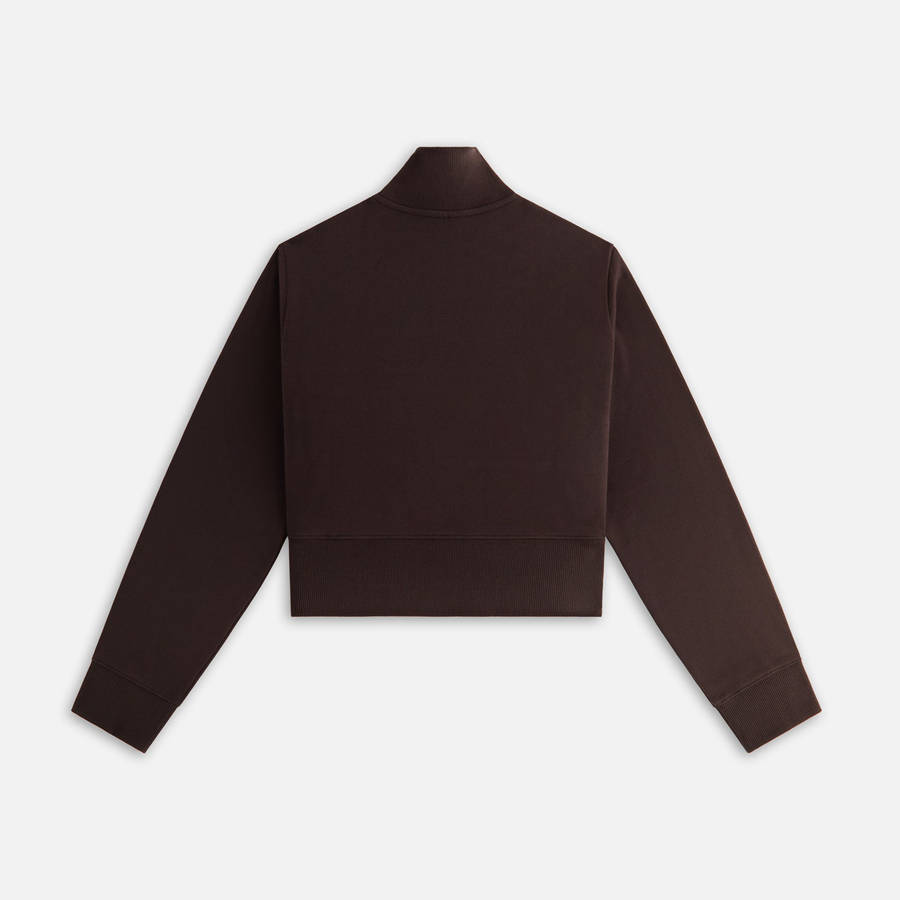 Red Women Kith Hunter II Needlepoint 1/4 Zip Sweatshirts | 2715-WYPRC