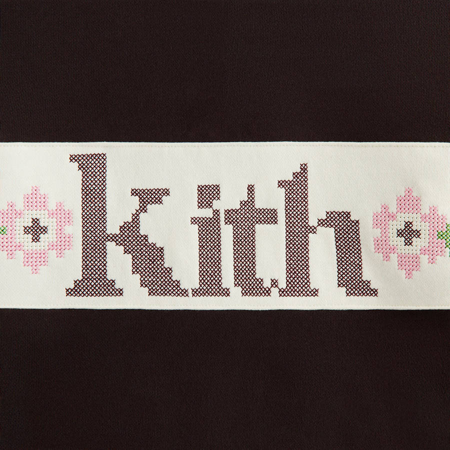 Red Women Kith Hunter II Needlepoint 1/4 Zip Sweatshirts | 2715-WYPRC
