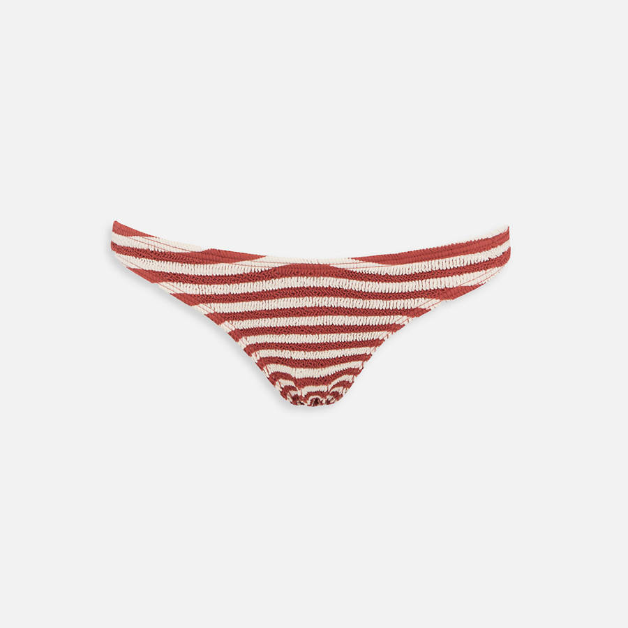 Red / White Women Kith Bond Eye Sign Brief Swim | 4607-QCNOZ