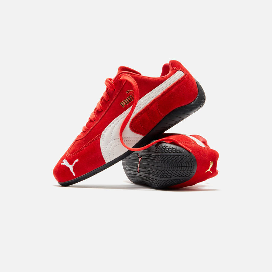 Red / White Women Kith PUMA WMNS Speedcat OG Sneakers | 9320-YOQSR