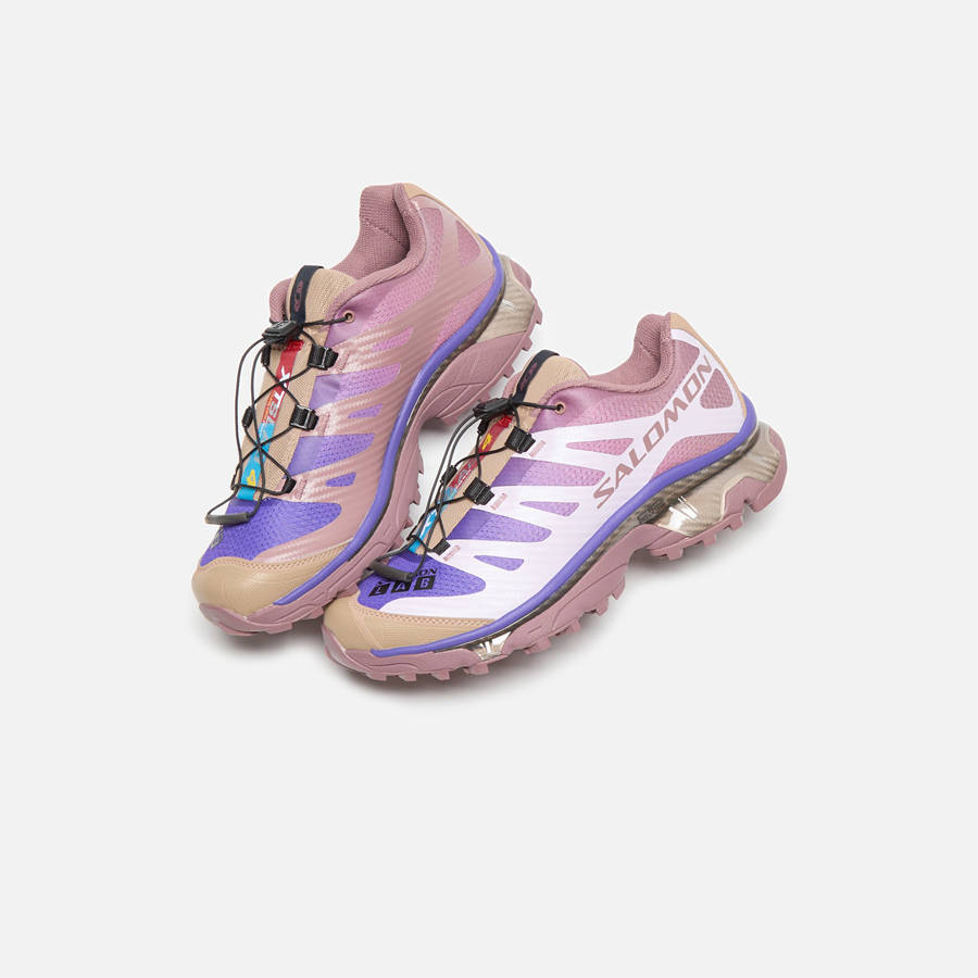 Rose Grey Brown Men Kith Salomon XT-4 OG Sneakers | 3750-EPHRI