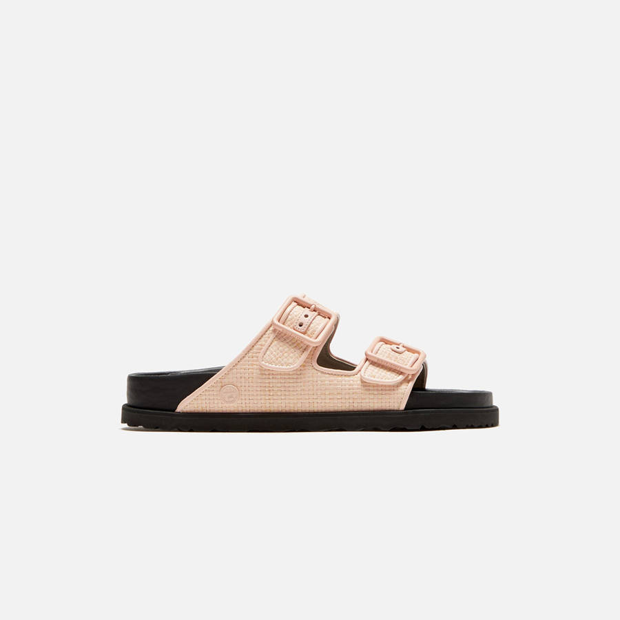 Rose Women Kith Birkenstock WMNS Arizona Raffia Sandals | 2943-INTBW