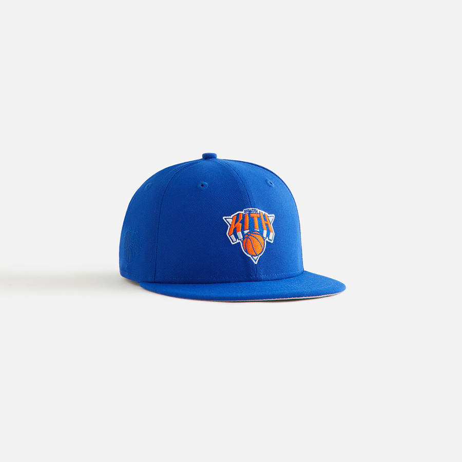 Royal Kids' Kith and New Era for the New York Knicks Superman Snapback Headwear | 1896-RIXOF