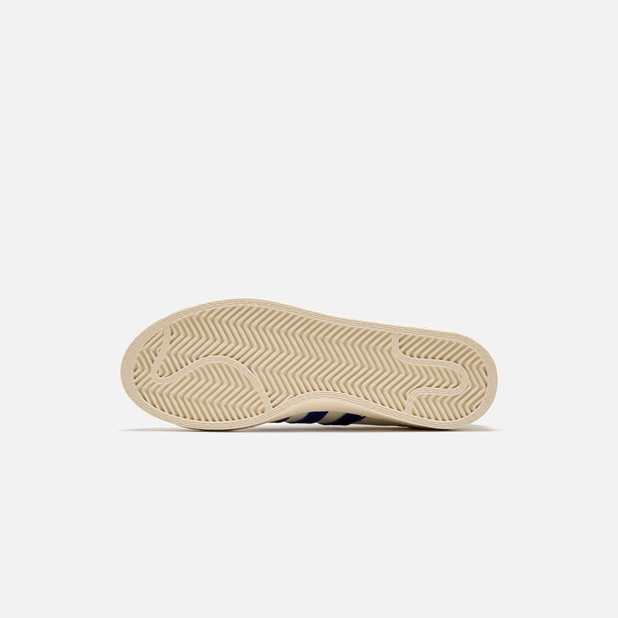 Royal / Cream White Men Kith adidas Jabbar Low Sneakers | 9340-UDPKZ