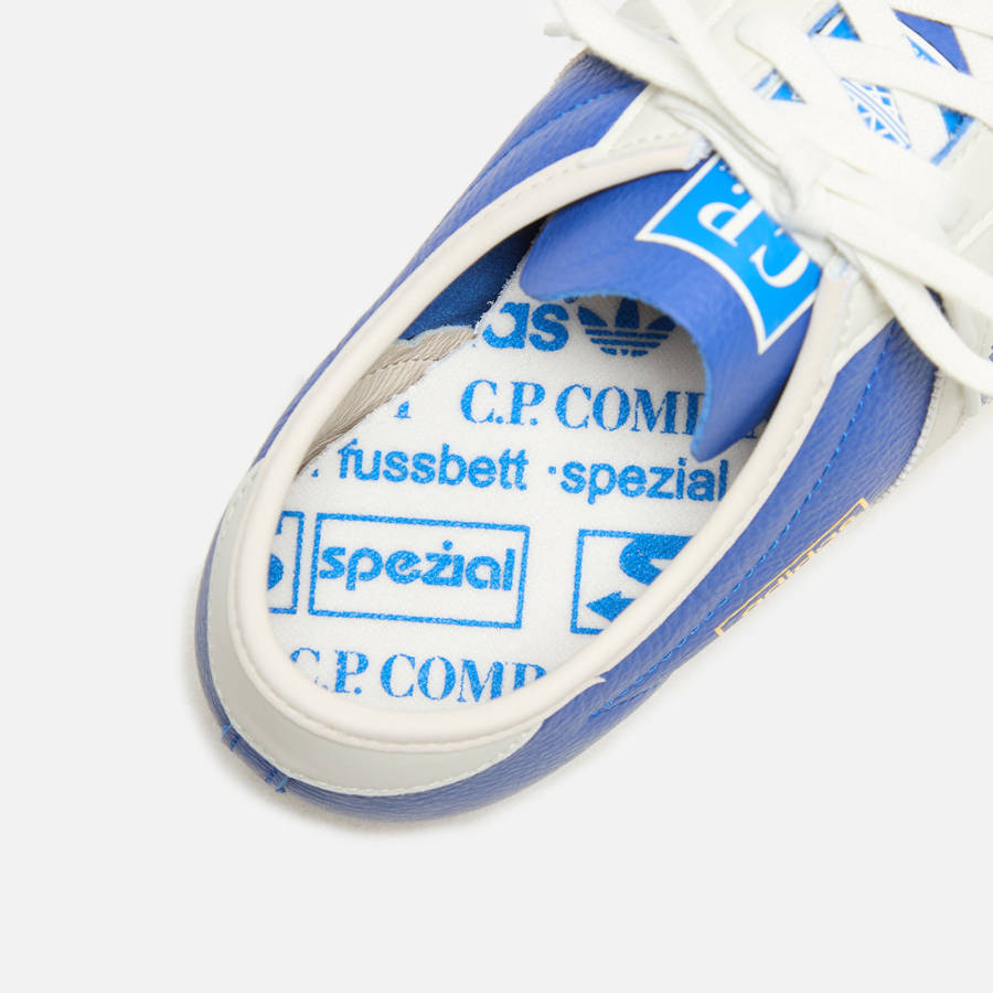Royal / White Men Kith adidas x CP Company Italia Spzl Sneakers | 0136-MDIEV