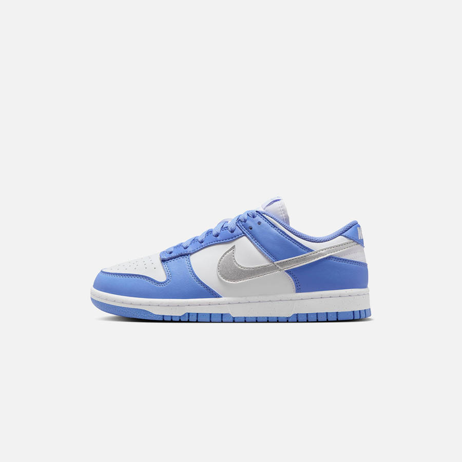 Royal / White / Silver Women Kith Nike WMNS Dunk Low PRM Sneakers | 8695-QYUFB