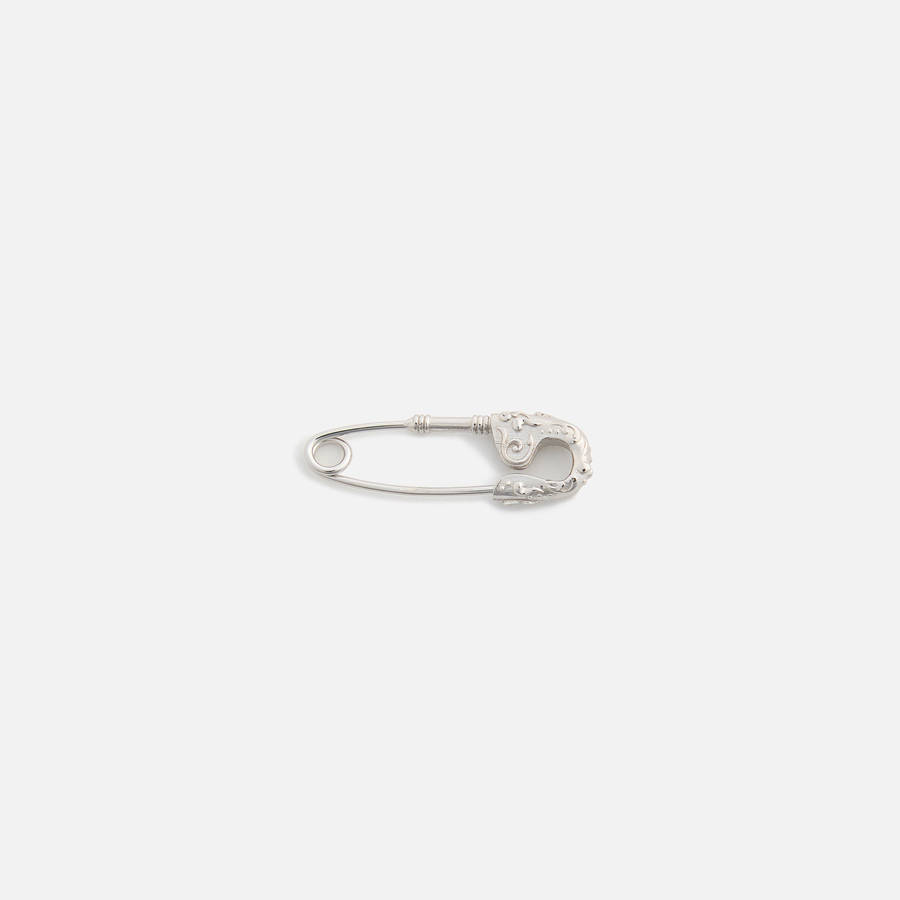 Silver Men Kith Emanuele Bicocchi Pin Earring (Small) Jewelry | 4802-UPXDJ