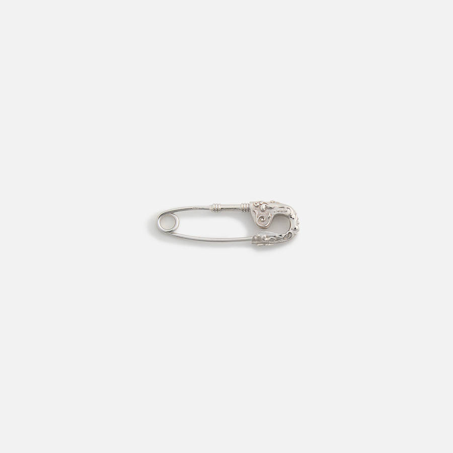 Silver Men Kith Emanuele Bicocchi Pin Earring (Large) Jewelry | 9430-YGHTI