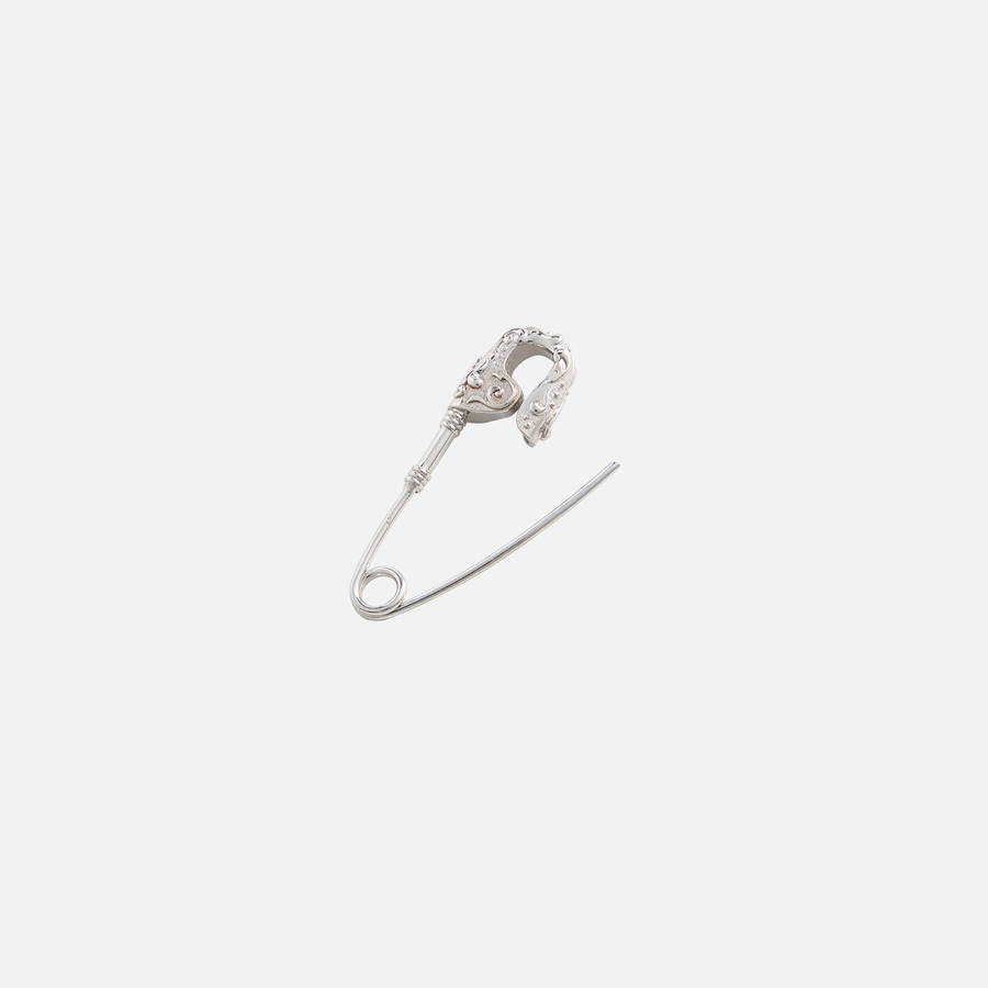 Silver Men Kith Emanuele Bicocchi Pin Earring (Large) Jewelry | 9430-YGHTI