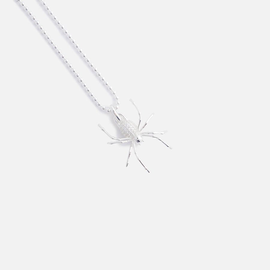 Silver Men Kith Hatton Labs Attercop Pendant Jewelry | 8591-RBOZI