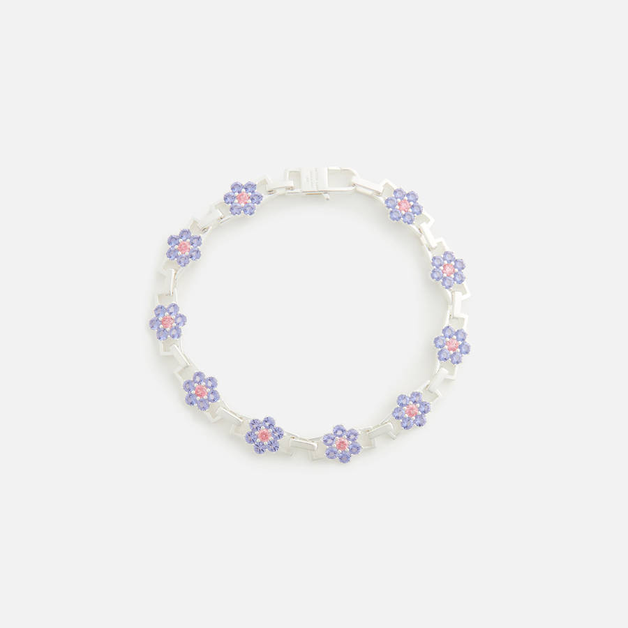Silver Men Kith Hatton Labs Daisy Bracelet Jewelry | 9278-NVPMY