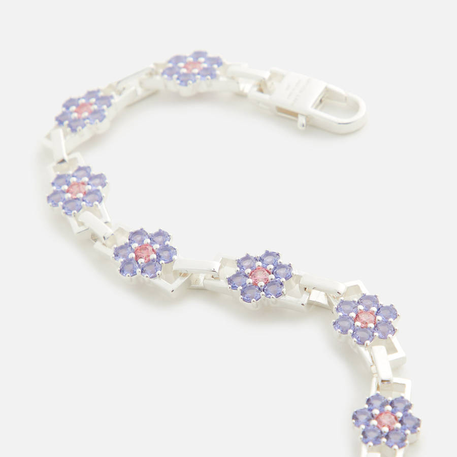 Silver Men Kith Hatton Labs Daisy Bracelet Jewelry | 9278-NVPMY